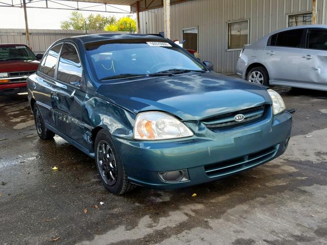 KNADC125636207191 - 2003 KIA RIO BLUE photo 1