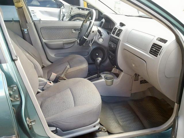 KNADC125636207191 - 2003 KIA RIO BLUE photo 5