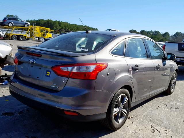 1FADP3F20EL436530 - 2014 FORD FOCUS SE GRAY photo 4