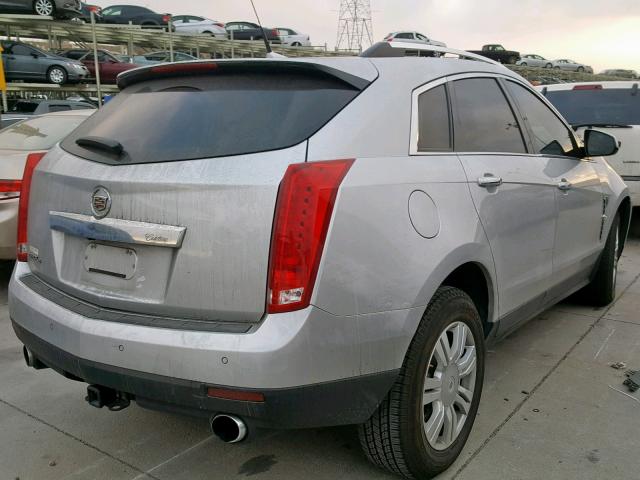 3GYFNDEY5BS587514 - 2011 CADILLAC SRX LUXURY SILVER photo 4