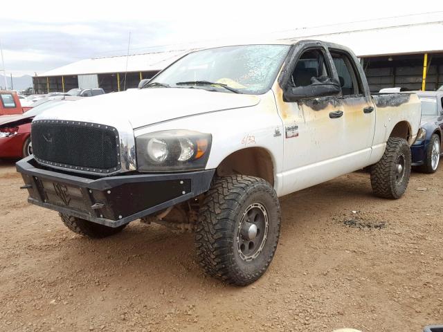 1D7KS28C77J524835 - 2007 DODGE RAM 2500 S თეთრი ფოტო 2