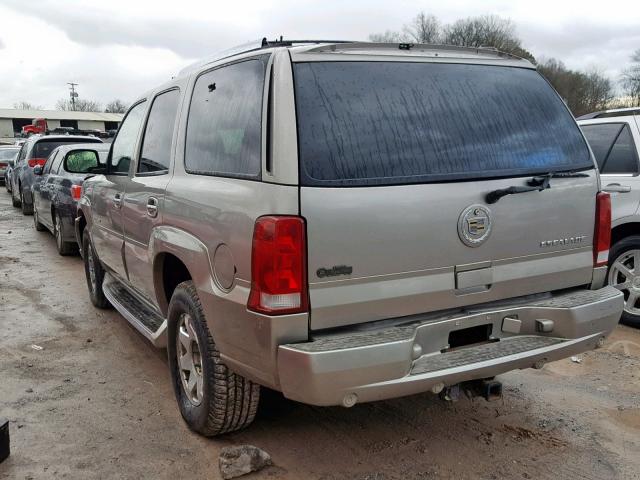 1GYEK63N12R101521 - 2002 CADILLAC ESCALADE L GOLD photo 3