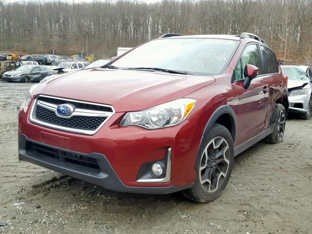 JF2GPABC5H8265177 - 2017 SUBARU CROSSTREK BURGUNDY photo 2