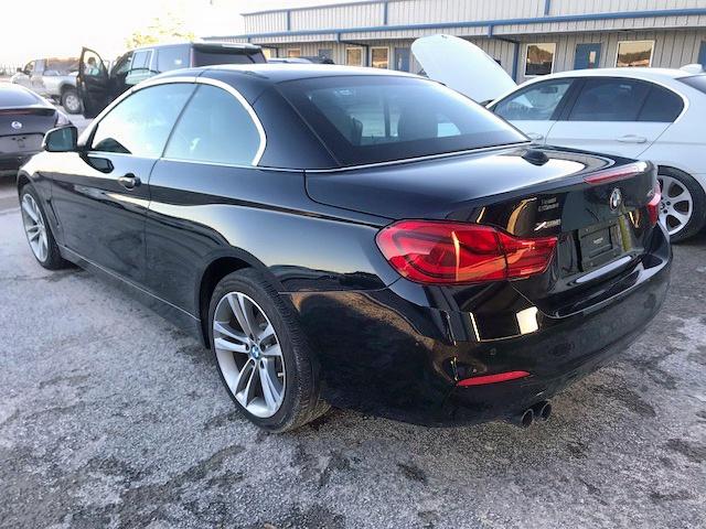 WBA4Z3C54JEC48286 - 2018 BMW 430XI BLACK photo 3