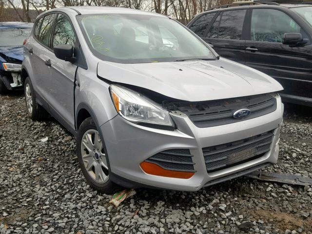 1FMCU0F79DUB88906 - 2013 FORD ESCAPE S SILVER photo 1