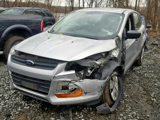 1FMCU0F79DUB88906 - 2013 FORD ESCAPE S SILVER photo 2