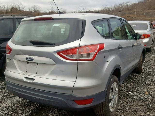 1FMCU0F79DUB88906 - 2013 FORD ESCAPE S SILVER photo 4