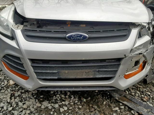 1FMCU0F79DUB88906 - 2013 FORD ESCAPE S SILVER photo 7