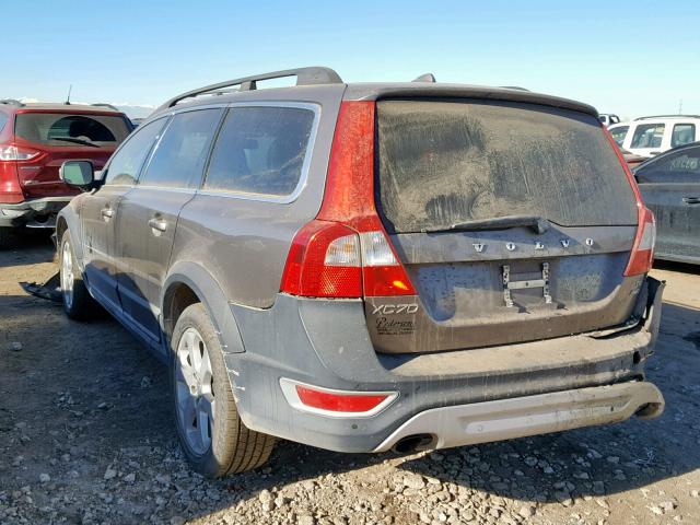 YV4992BZ3A1091116 - 2010 VOLVO XC70 T6 GRAY photo 3