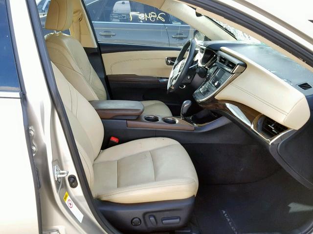 4T1BK1EB0EU078048 - 2014 TOYOTA AVALON BAS GOLD photo 5