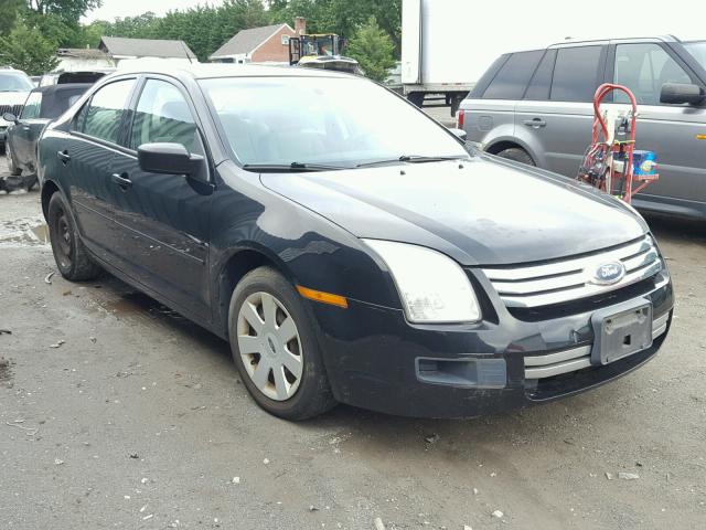 3FAHP06Z27R223385 - 2007 FORD FUSION S BLACK photo 1