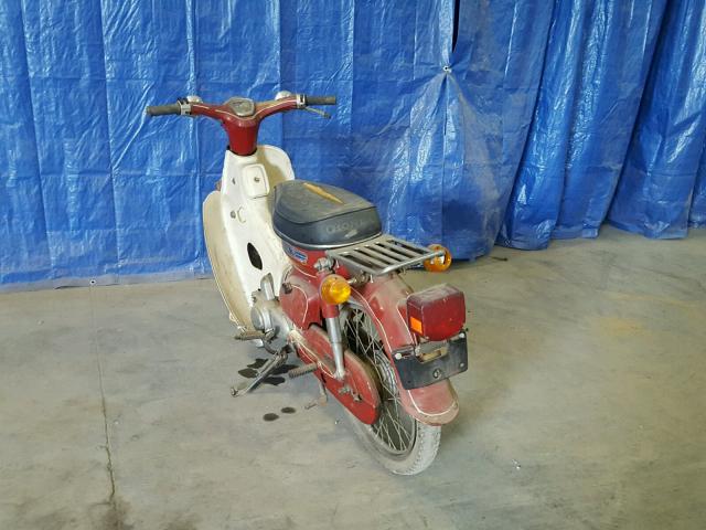 C702004335 - 1973 HONDA SCOOTER RED photo 3