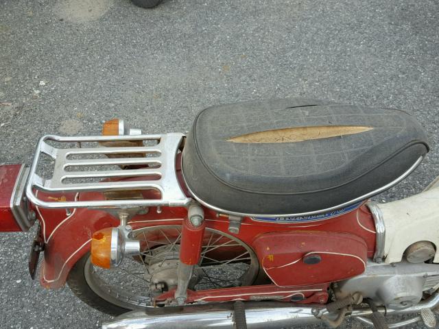 C702004335 - 1973 HONDA SCOOTER RED photo 6