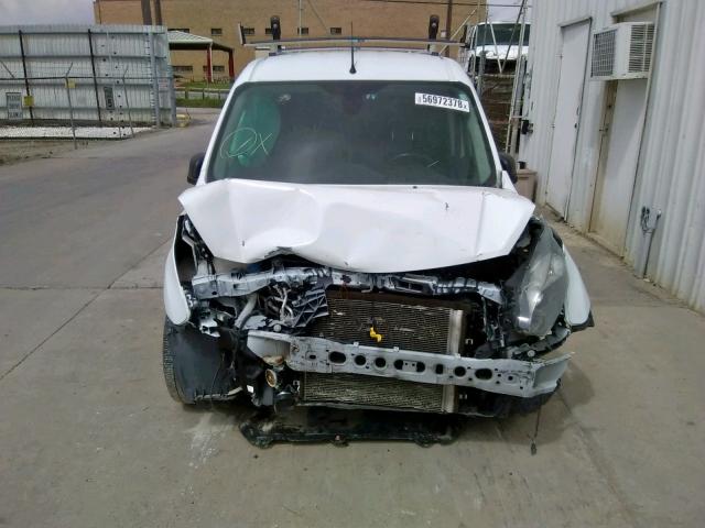 NM0LS7E7XF1190153 - 2015 FORD TRANSIT CO WHITE photo 9