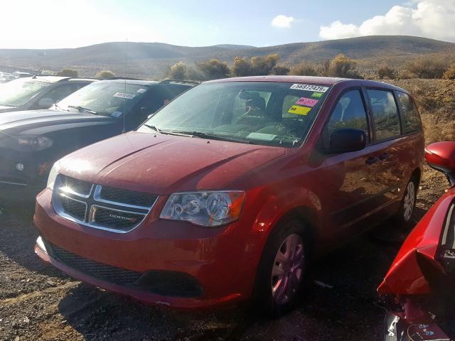 2C4RDGBG5ER167451 - 2014 DODGE GRAND CARAVAN SE  photo 2