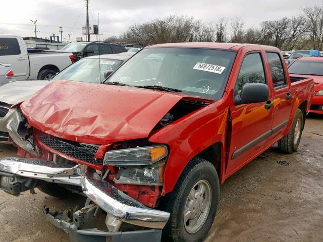 1GCCS33E088199516 - 2008 CHEVROLET COLORADO L RED photo 2