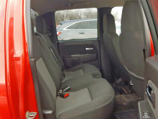 1GCCS33E088199516 - 2008 CHEVROLET COLORADO L RED photo 6