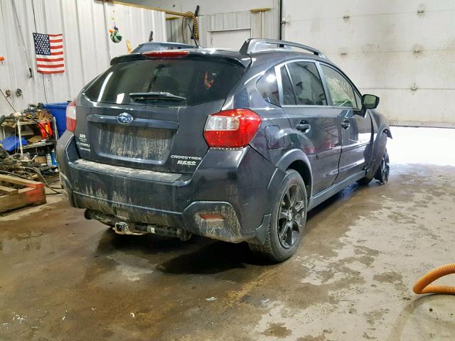 JF2GPABC7H8207202 - 2017 SUBARU CROSSTREK GRAY photo 4