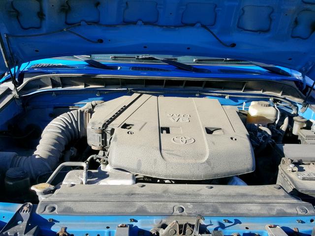 JTEBU11F470023650 - 2007 TOYOTA FJ CRUISER BLUE photo 7