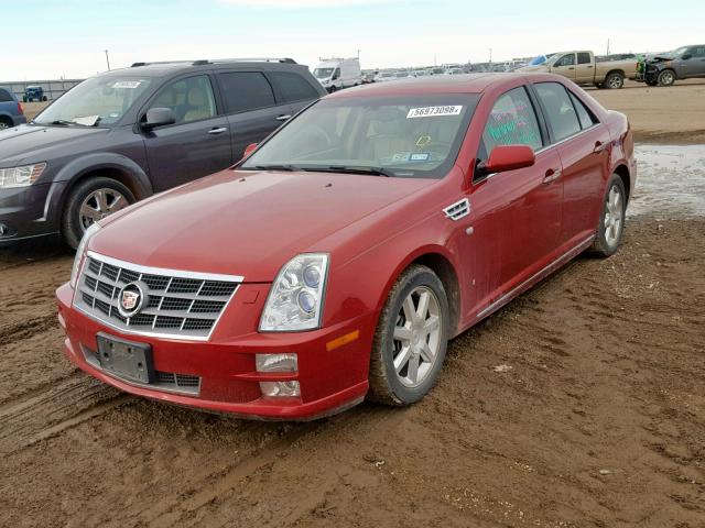 1G6DK67V190128392 - 2009 CADILLAC STS RED photo 2