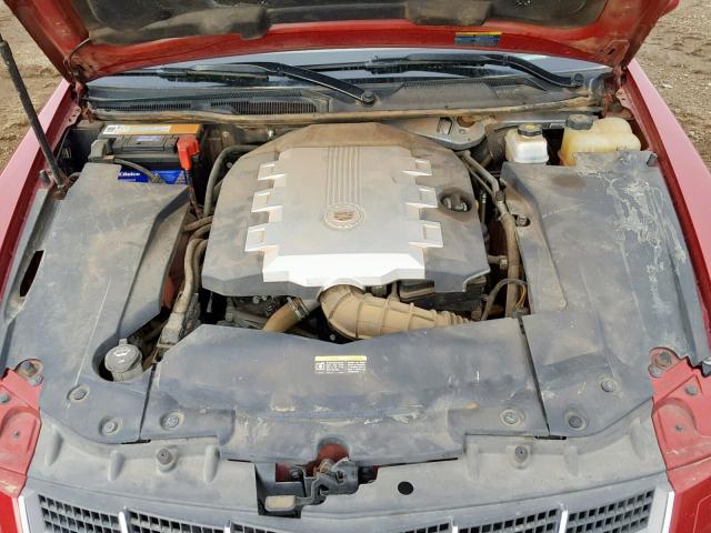 1G6DK67V190128392 - 2009 CADILLAC STS RED photo 7
