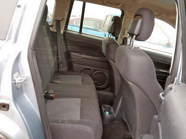 1C4NJDBB3DD253627 - 2013 JEEP COMPASS SP SILVER photo 6