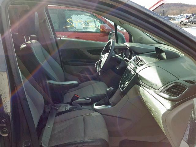 KL4CJASB3GB730654 - 2016 BUICK ENCORE GRAY photo 5