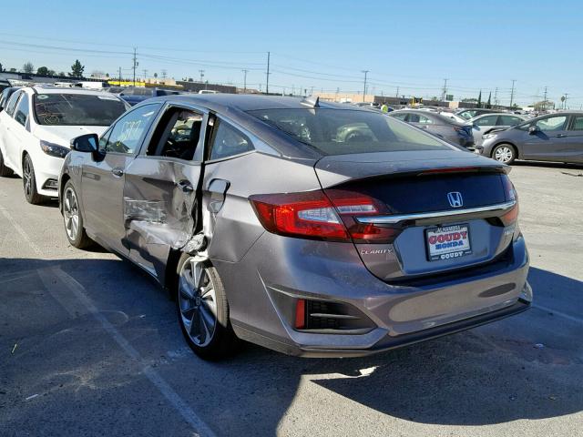 JHMZC5F10JC017827 - 2018 HONDA CLARITY BLACK photo 3