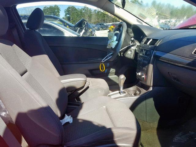 1G2AL15F677282942 - 2007 PONTIAC G5 RED photo 5