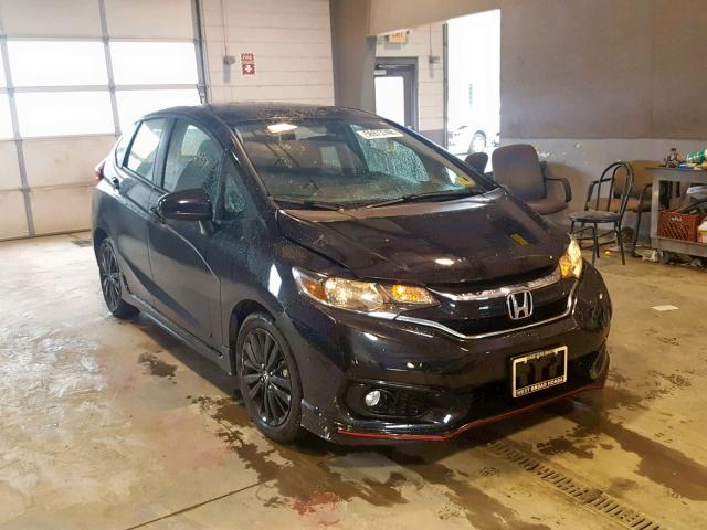 3HGGK5H65JM710705 - 2018 HONDA FIT SPORT BLACK photo 1