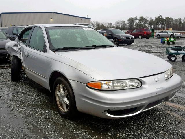 1G3NL52T01C128868 - 2001 OLDSMOBILE ALERO GL SILVER photo 1