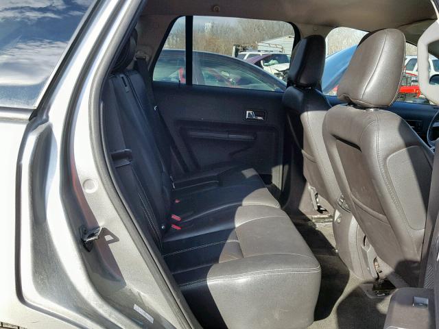 2FMDK48C68BA65359 - 2008 FORD EDGE SEL GRAY photo 6