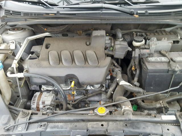 3N1AB6AP7AL643191 - 2010 NISSAN SENTRA 2.0 SILVER photo 7