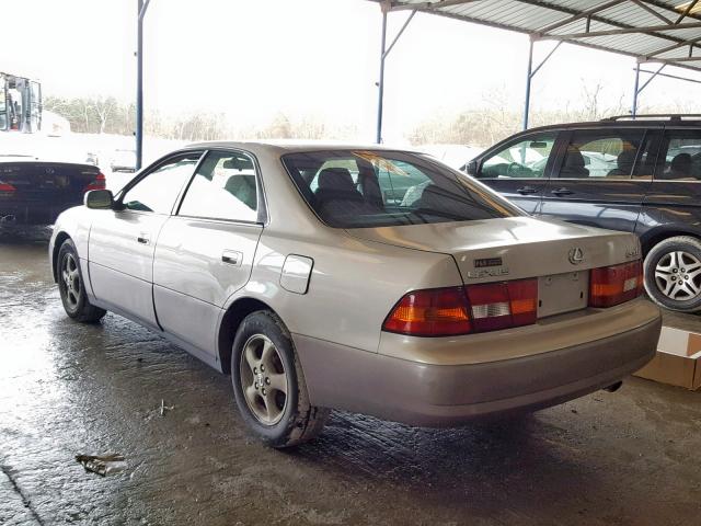 JT8BF28G6X0206890 - 1999 LEXUS ES 300 TAN photo 3