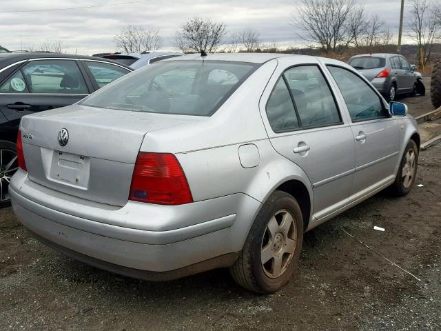 3VWSC29M2YM117585 - 2000 VOLKSWAGEN JETTA GLS SILVER photo 4