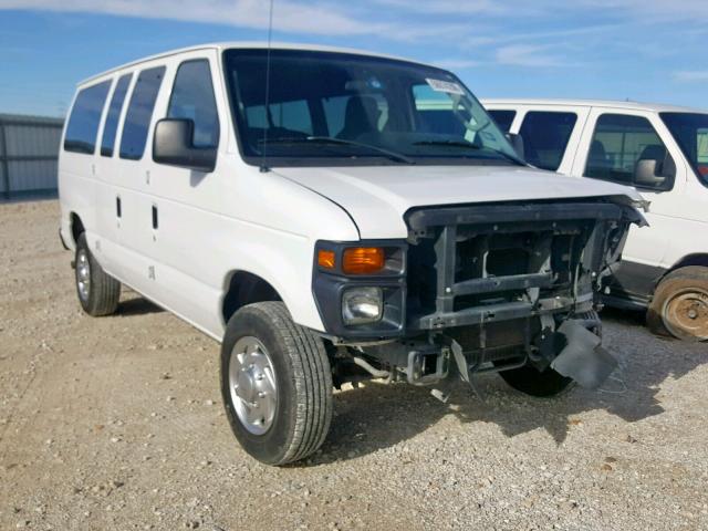 1FBNE3BL8ADA21399 - 2010 FORD ECONOLINE WHITE photo 1