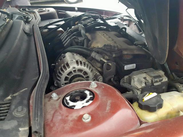 1G2NF52EX1M655999 - 2001 PONTIAC GRAND AM S BURGUNDY photo 7