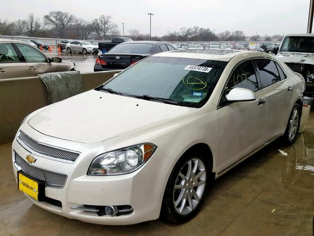 1G1ZE5E09CF348856 - 2012 CHEVROLET MALIBU LTZ 白色 照片 2