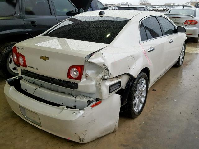 1G1ZE5E09CF348856 - 2012 CHEVROLET MALIBU LTZ 白色 照片 4