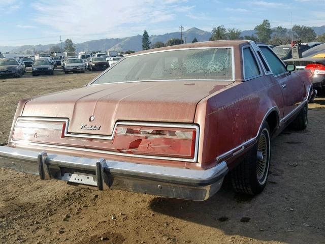 8J87S1023779 - 1978 FORD THUNDERBIR RED photo 4