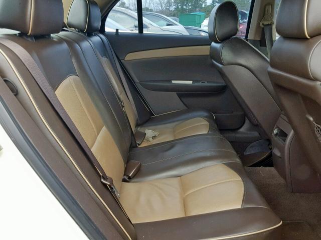 1G1ZK577784289280 - 2008 CHEVROLET MALIBU LTZ თეთრი ფოტო 6