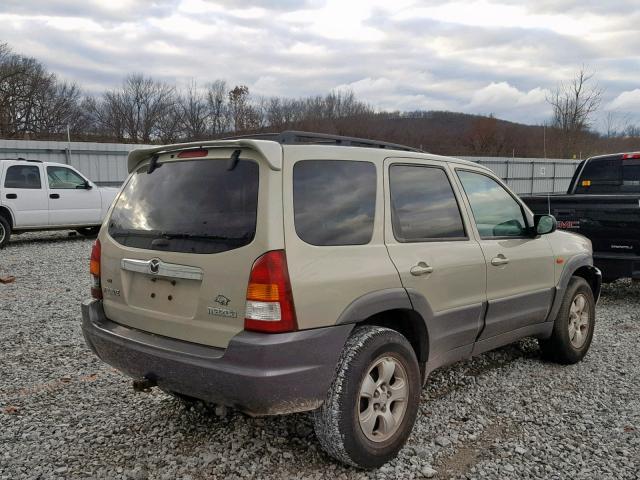 4F2CZ06123KM52527 - 2003 MAZDA TRIBUTE ES GOLD photo 4