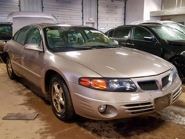 1G2HX54K6Y4286176 - 2000 PONTIAC BONNEVILLE BEIGE photo 1