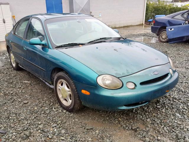 1FALP52U3TA212546 - 1996 FORD TAURUS GL GREEN photo 1