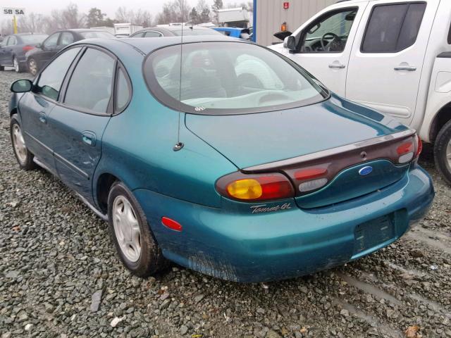 1FALP52U3TA212546 - 1996 FORD TAURUS GL GREEN photo 3