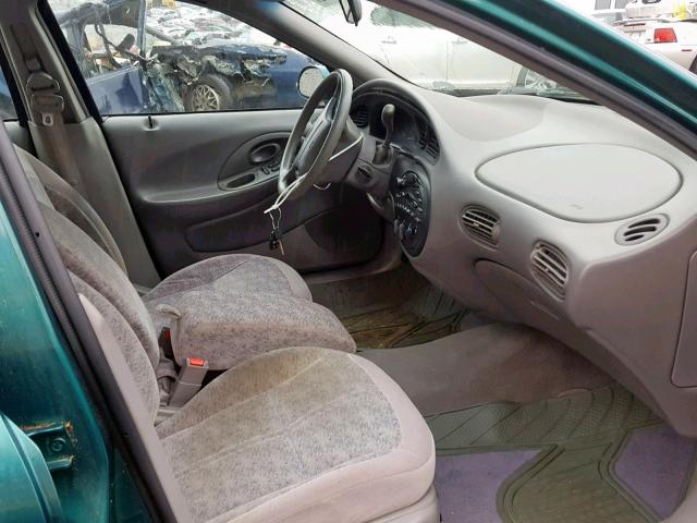 1FALP52U3TA212546 - 1996 FORD TAURUS GL GREEN photo 5