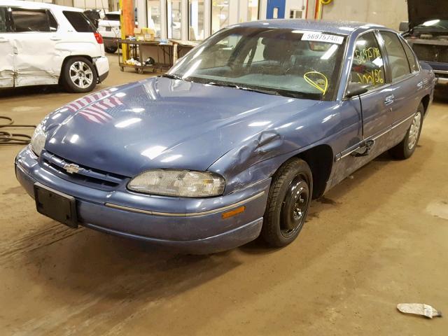 2G1WL52M6W1114654 - 1998 CHEVROLET LUMINA BAS Mavi foto 2