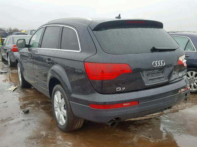 WA1BY74L17D045170 - 2007 AUDI Q7 3.6 QUA BLACK photo 3