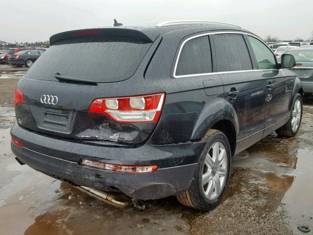 WA1BY74L17D045170 - 2007 AUDI Q7 3.6 QUA BLACK photo 4