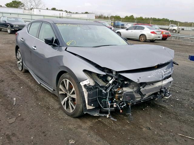 1N4AA6AP6JC363523 - 2018 NISSAN MAXIMA 3.5 GRAY photo 1